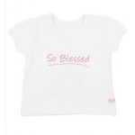 "So Blessed" Angel Wings Tee Shirt RuffleButts 